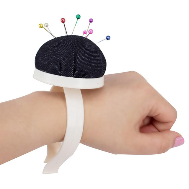 Plastic Wrist Wearable Pin Cushion (Cowboy) Sewing Needle